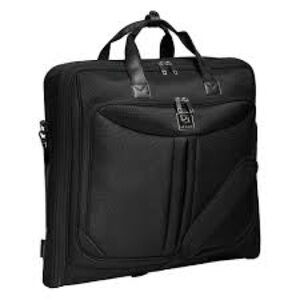 ZEGUR Suit Carry-On Garment Bag - Black - Perfect for Travel & Business Trips!